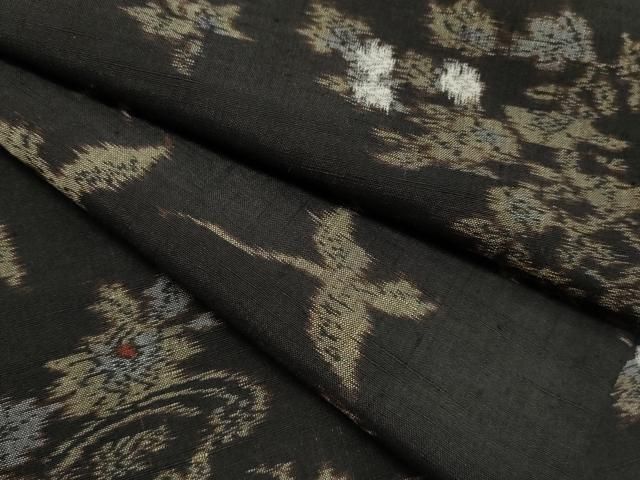 平和屋着物○上質な紬 飛鳥草花文 正絹 逸品 CAAR6510ze - メルカリ