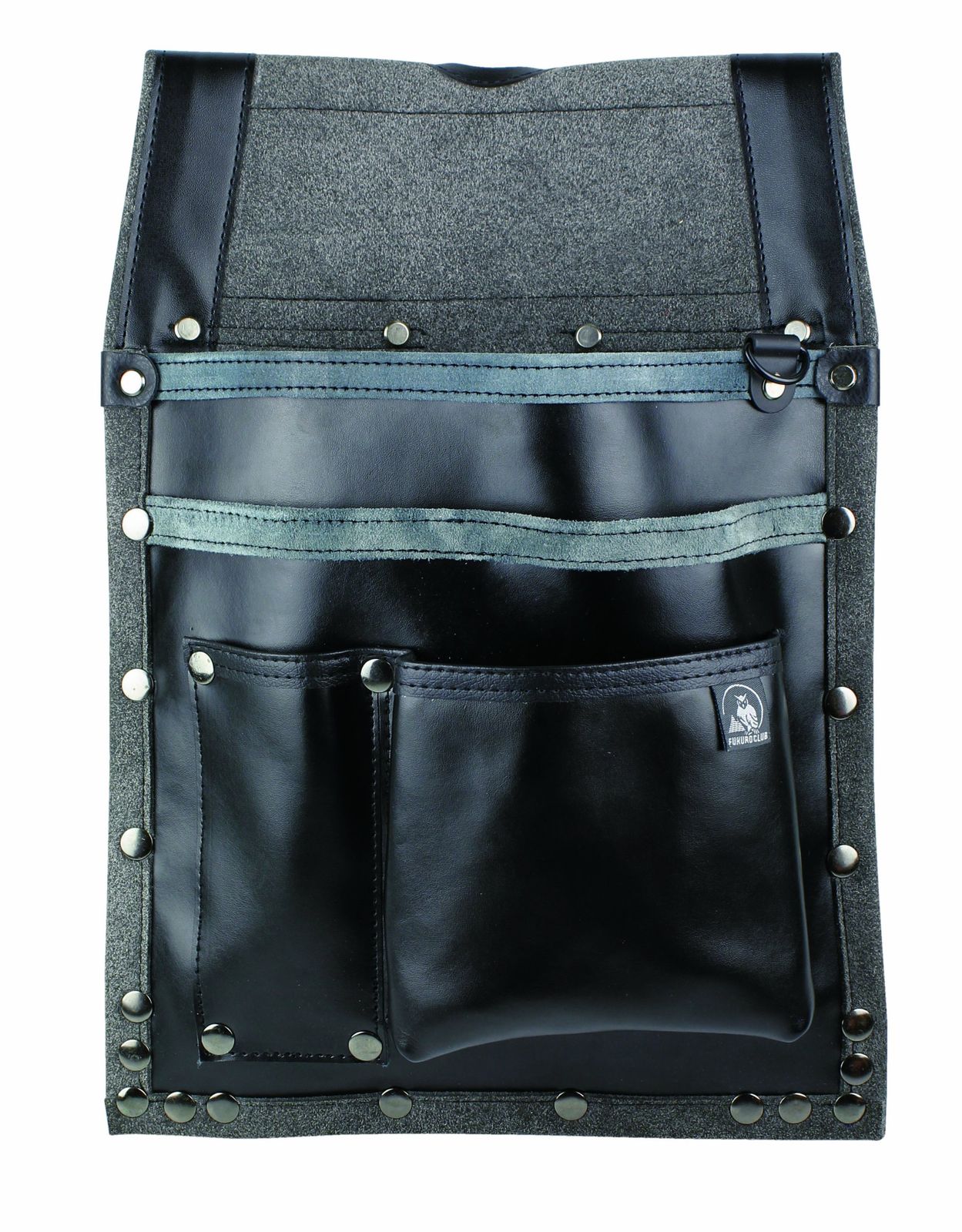 ふくろ倶楽部 伝説 かりわく 鋲止 HB-301K 黒