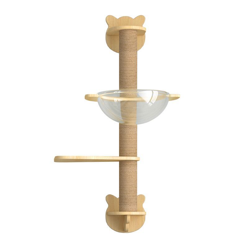 猫用 キャットタワー キャットステップ型 猫家具 キャットステップ 猫棚 猫ハウス 木製 吊り橋 爪とぎポール キャットウォーク 壁付け 遊び場 ストレス解消DL02LYX期間 MERCADOAVALIA_COM_BR