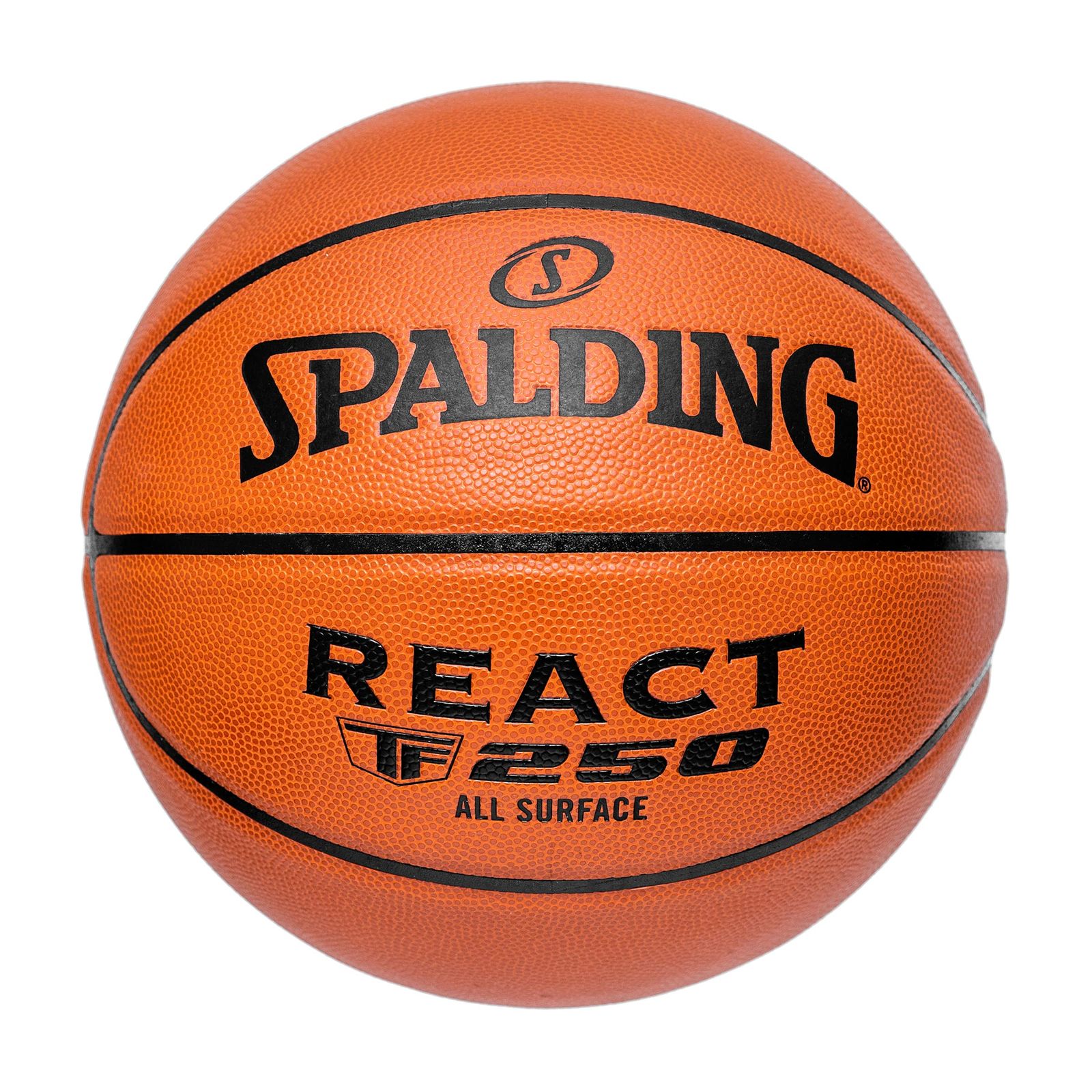 Spalding React TF-250 屋内/屋外バスケットボール 29.5インチ