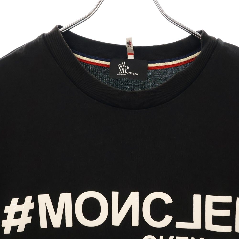 MONCLER (モンクレール) 21AW SS T-SHIRT ラバーロゴ クルーネック  
