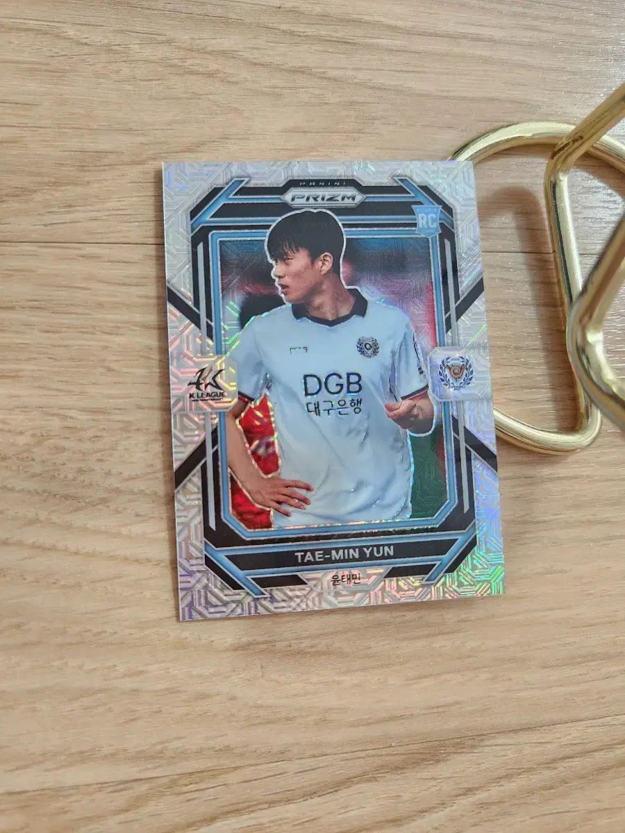 23 Panini パニーニ k リーグ 25 限定 大邱₍テグ) fc ユン・テミン 模造 サッカーカード