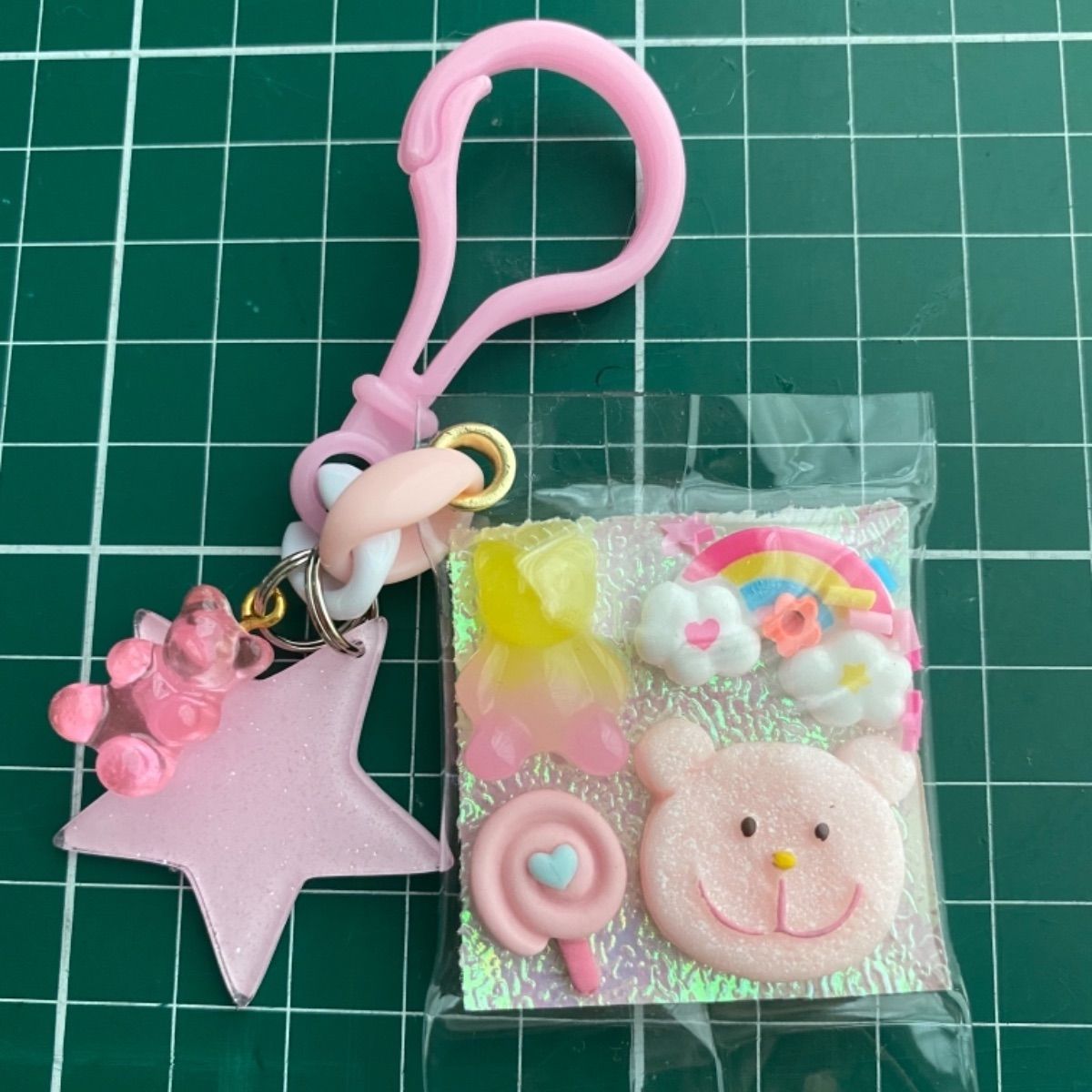 キャンディバッグ☆*°パステルくま＊ピンク - メルカリ