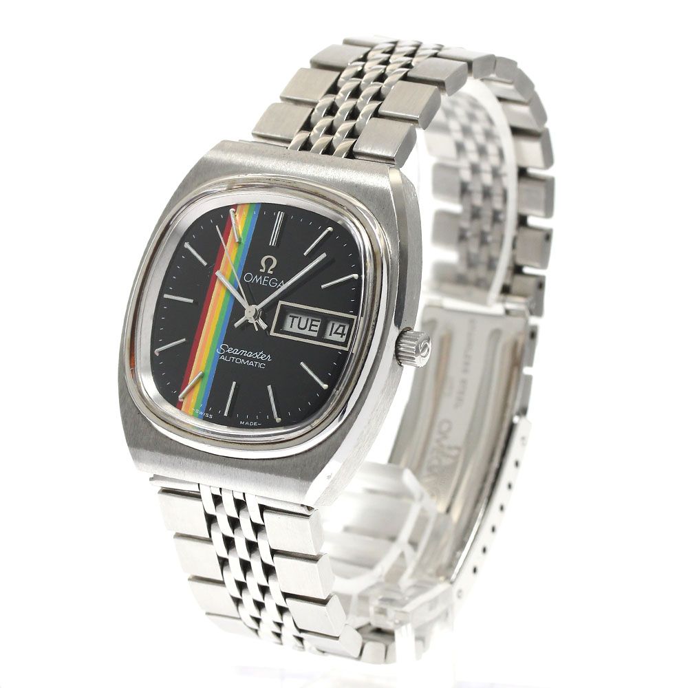 美品★OMEGA オメガ シーマスター /Cal.1020 自動巻き 腕時計 /メンズ ウォッチ /純正ベルト/アンティーク 動作良好 ビンテージ  オメガ OMEGA 166.0279 シーマスター Cal.1020 デイデイト 自動巻き