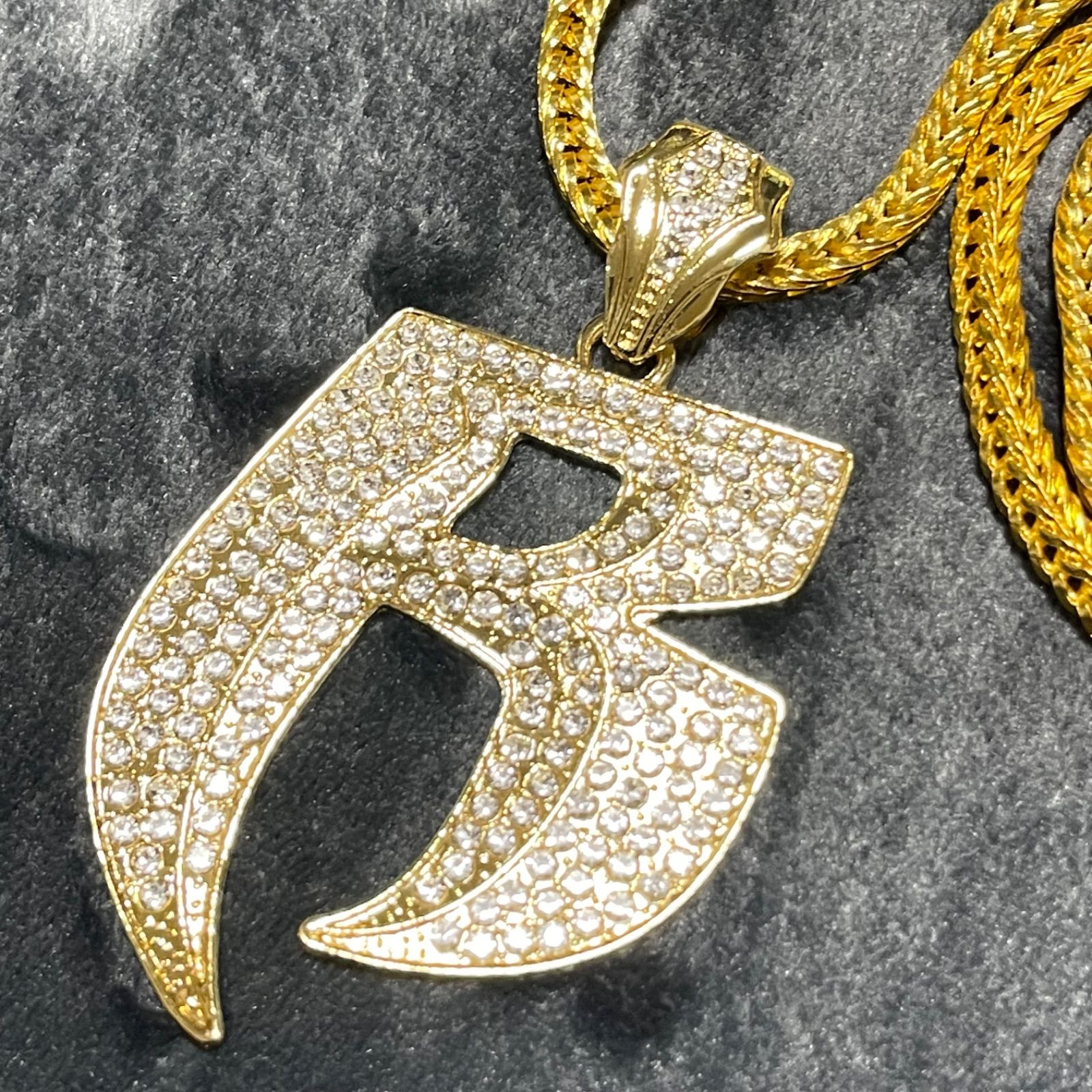 RUFF RYDERS ラフライダー チェーンネックレス アイスペンダント DMX