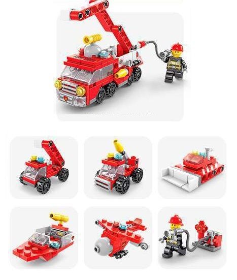 レゴ ブロック 消防車 キット LEGO 互換品 - メルカリ