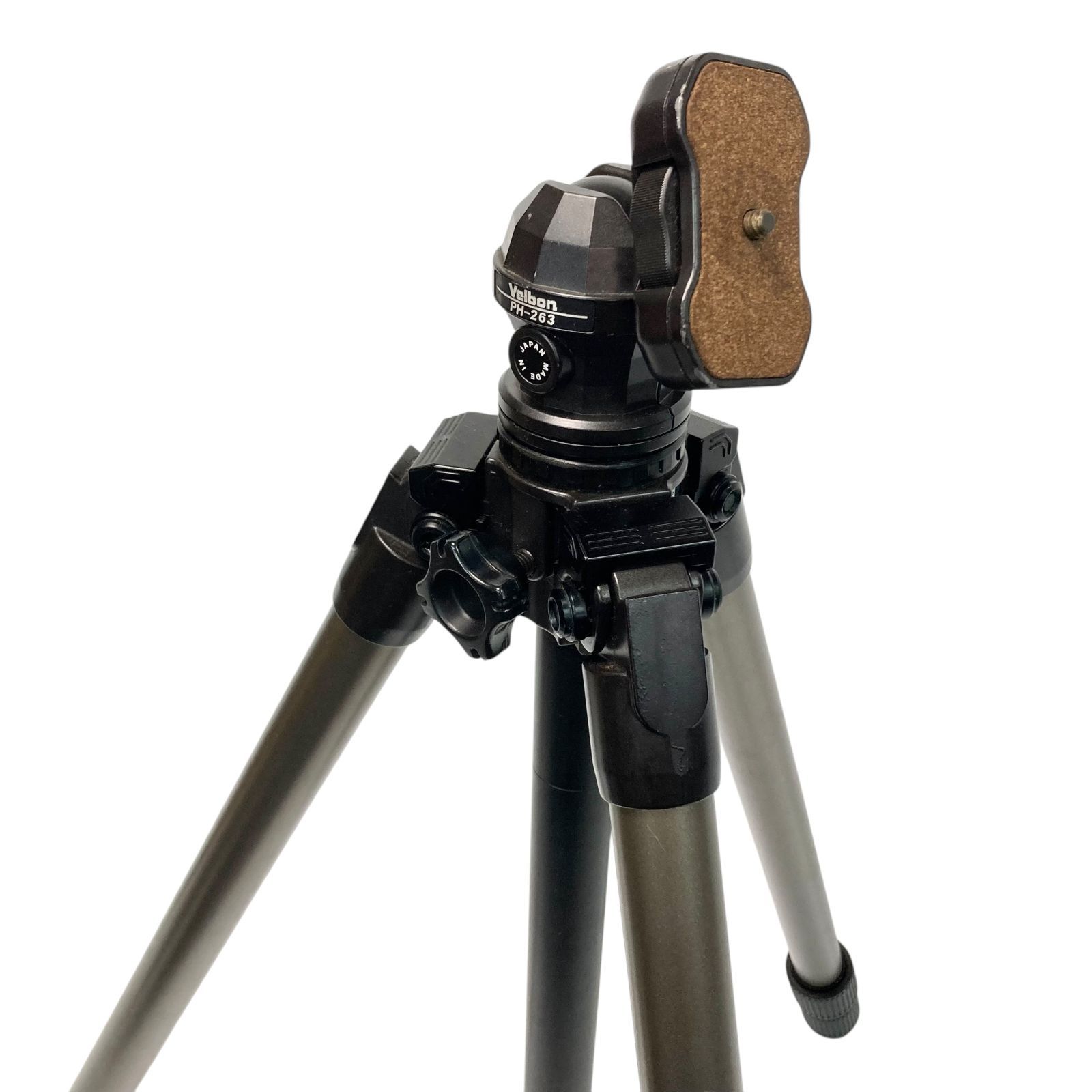 ☆カメラ三脚雲台Velbon PH-263ベルボン Velbon ヴェルボン PH-263QL 雲台 MAGNESIUM 中古品 Amazon | Velbon