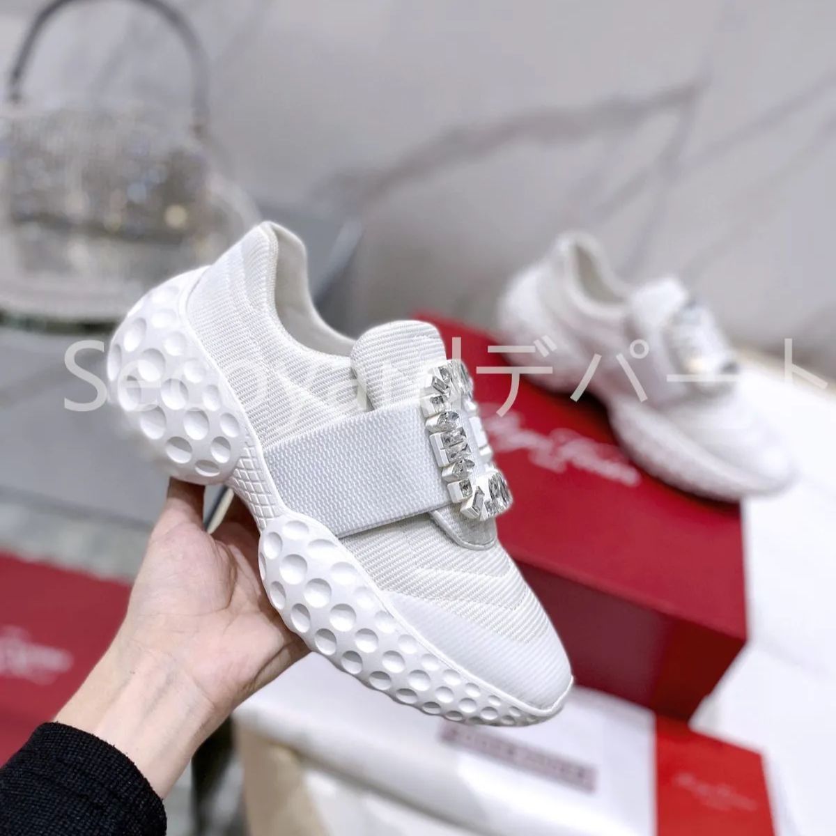 新品未使用 roger vivier ロジェヴィヴィエ スニーカー レディース 