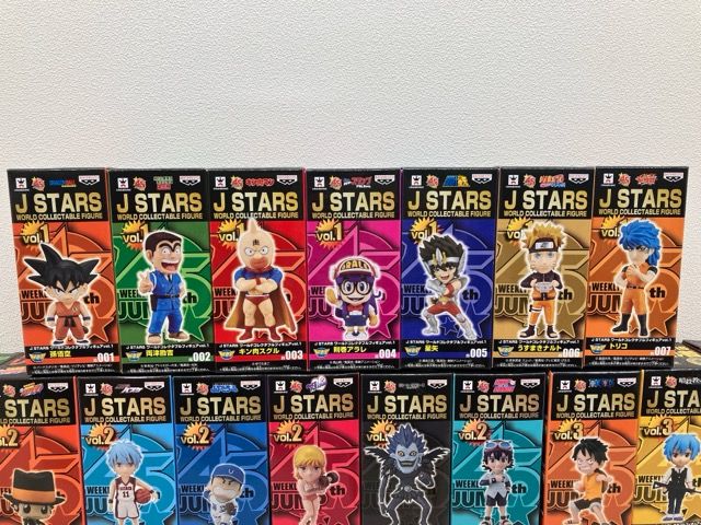 JSTARS ワールドコレクタブルフィギュア vol.1～vol.8 全64種