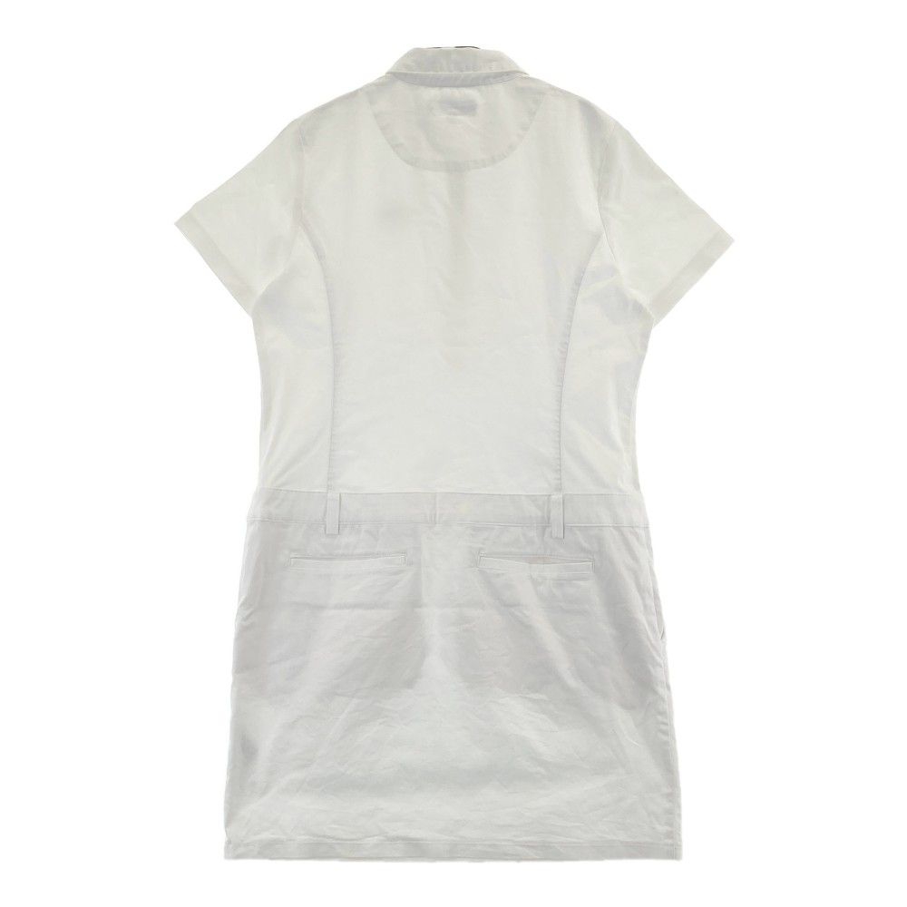 サイズ：L CALLAWAY キャロウェイ 半袖ワンピース ホワイト系