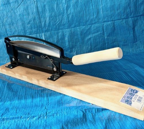 自動押切 330mm ワイドタイプ 押切器 藁 干し草切りに ワラ切り 押し切り機 生け花 野菜 藁切 押切 押切機