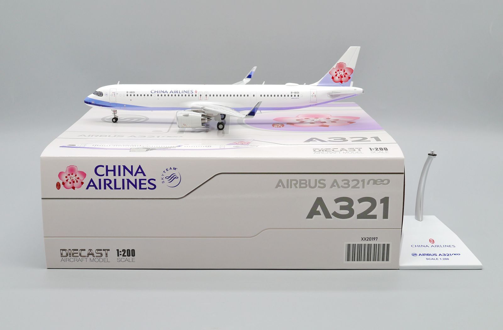 Jcwings チャイナエアライン A321neo B-18101 1/200 XX20197