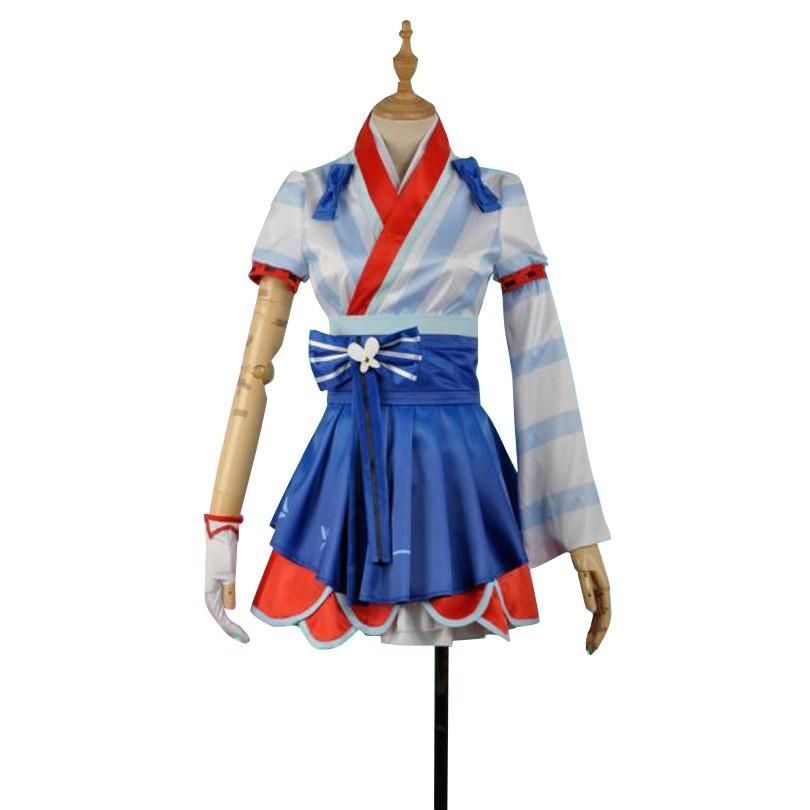 lovelive Sunshine Aqours ラブライブ サンシャイン アクア 未熟DREAMER 津島善子 つしま よしこ 風 コスプレ衣装 イベント 演出服 二次会