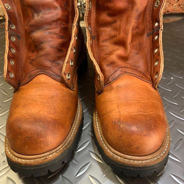 半額 50％OFFの通販 US8A ヴィンテージ 1980年製 890 ☆REDWING 24㎝ レッド (22L20) 靴