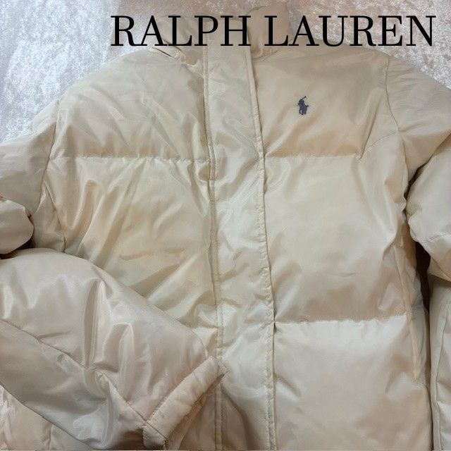 ラルフローレン RalphLauren オフホワイトカラー ダウンジャケット 