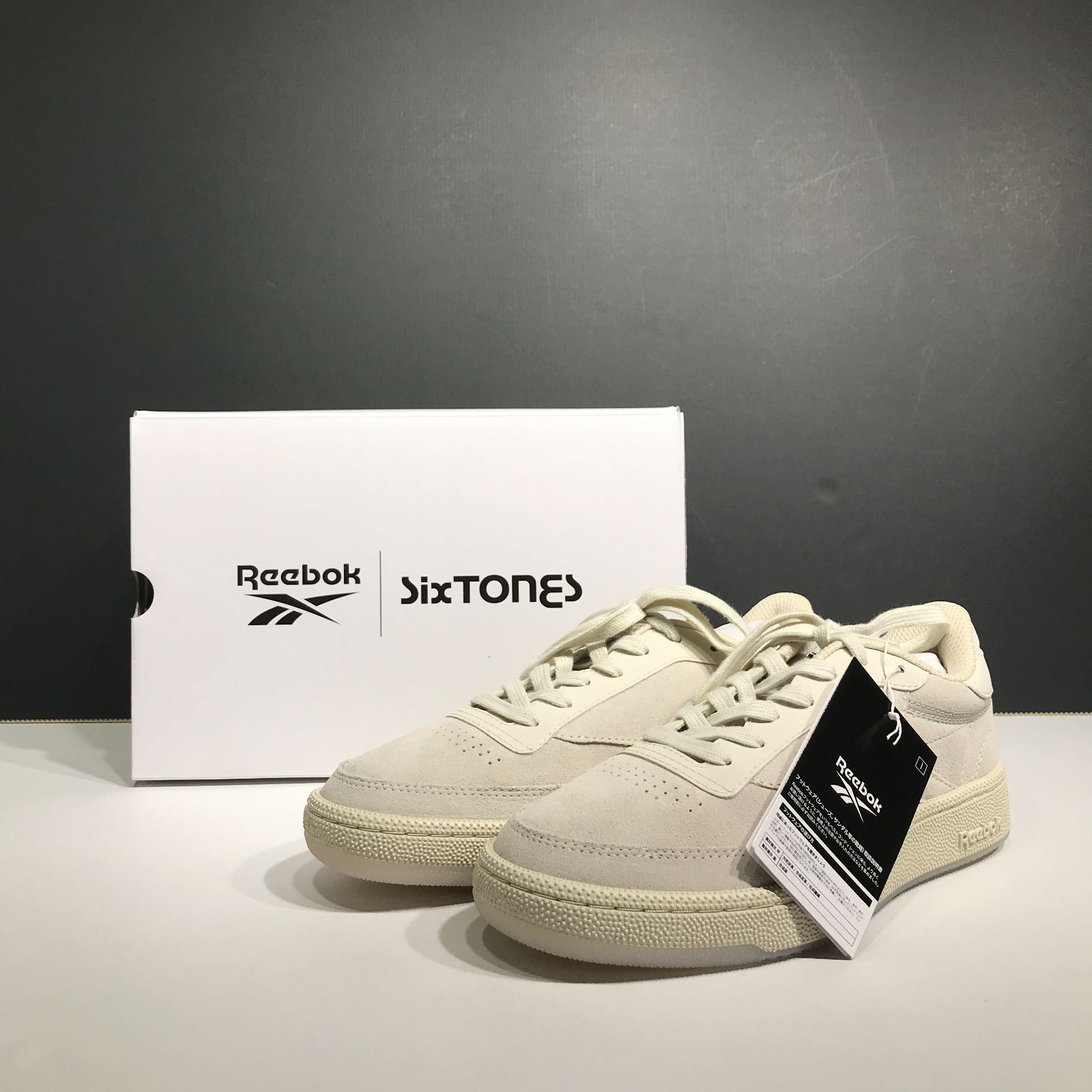 併売/城東19-001】Reebok × SixTONES リーボック ストーンズ クラブC 85 ヴィンテージ 24.0cm - メルカリ