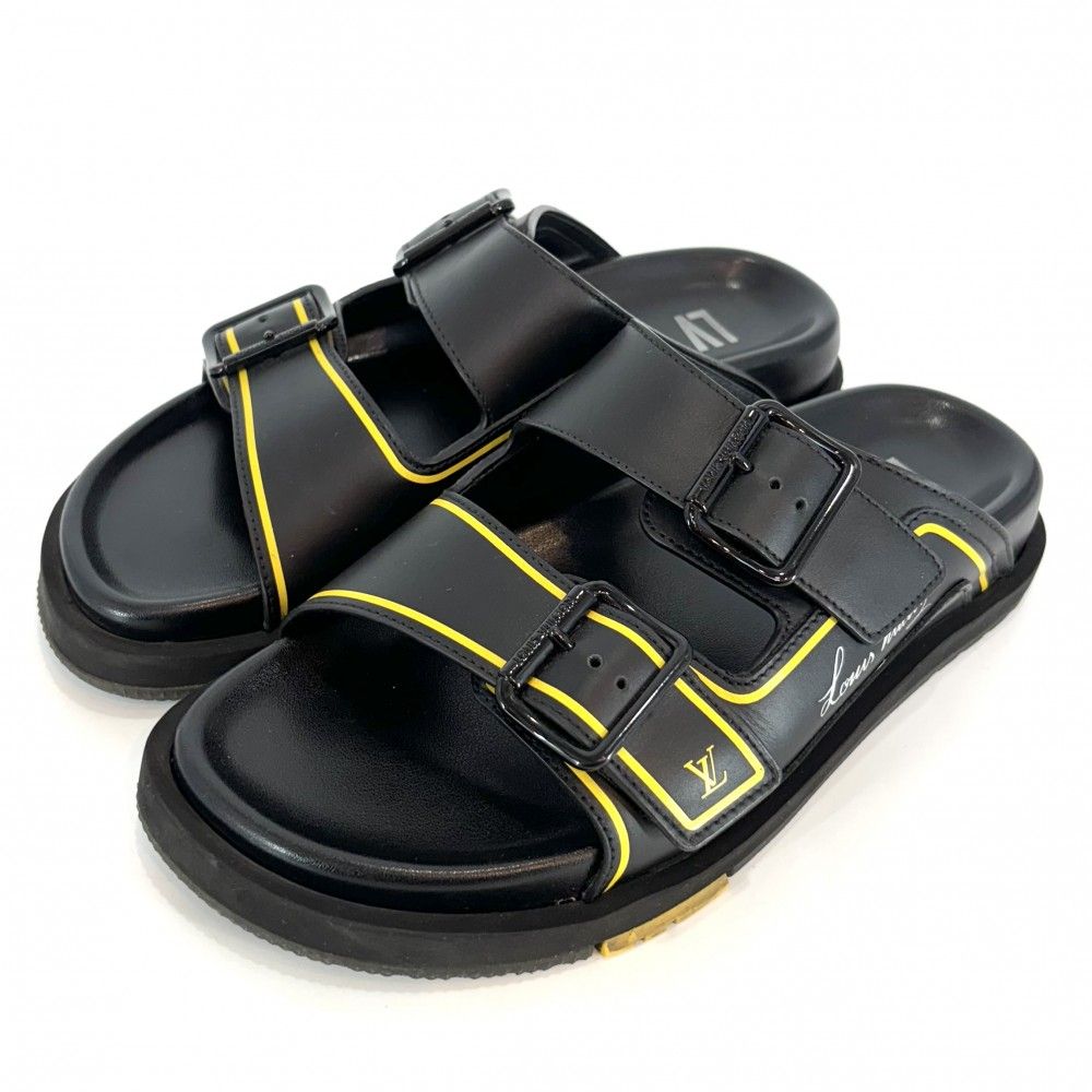 LOUIS VUITTONルイヴィトン LVトレイナー ライン サンダル 44
