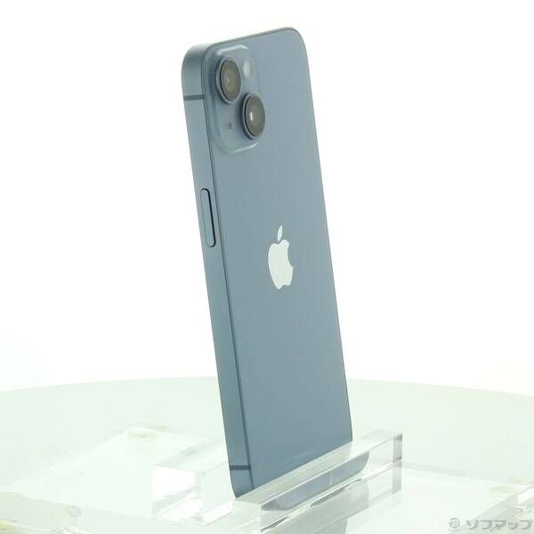 中古品〕 iPhone14 128GB ブルー MPVJ3J／A SIMフリー【262