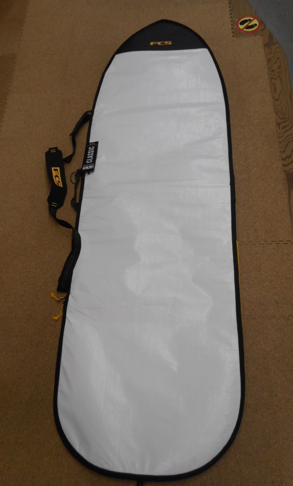 FCS CLASSIC FUN/FISH ボードケース 6'3 Black-Mango