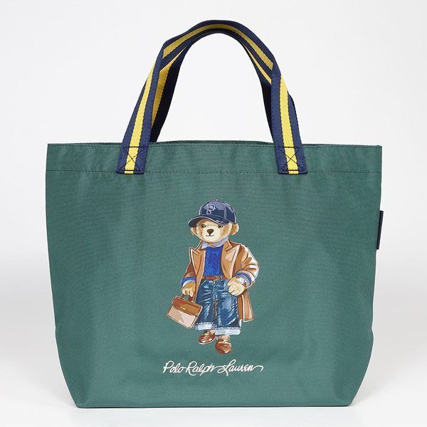 ポロラルフローレン POLO RALPH LAUREN ラルフ トートバッグ グリーン