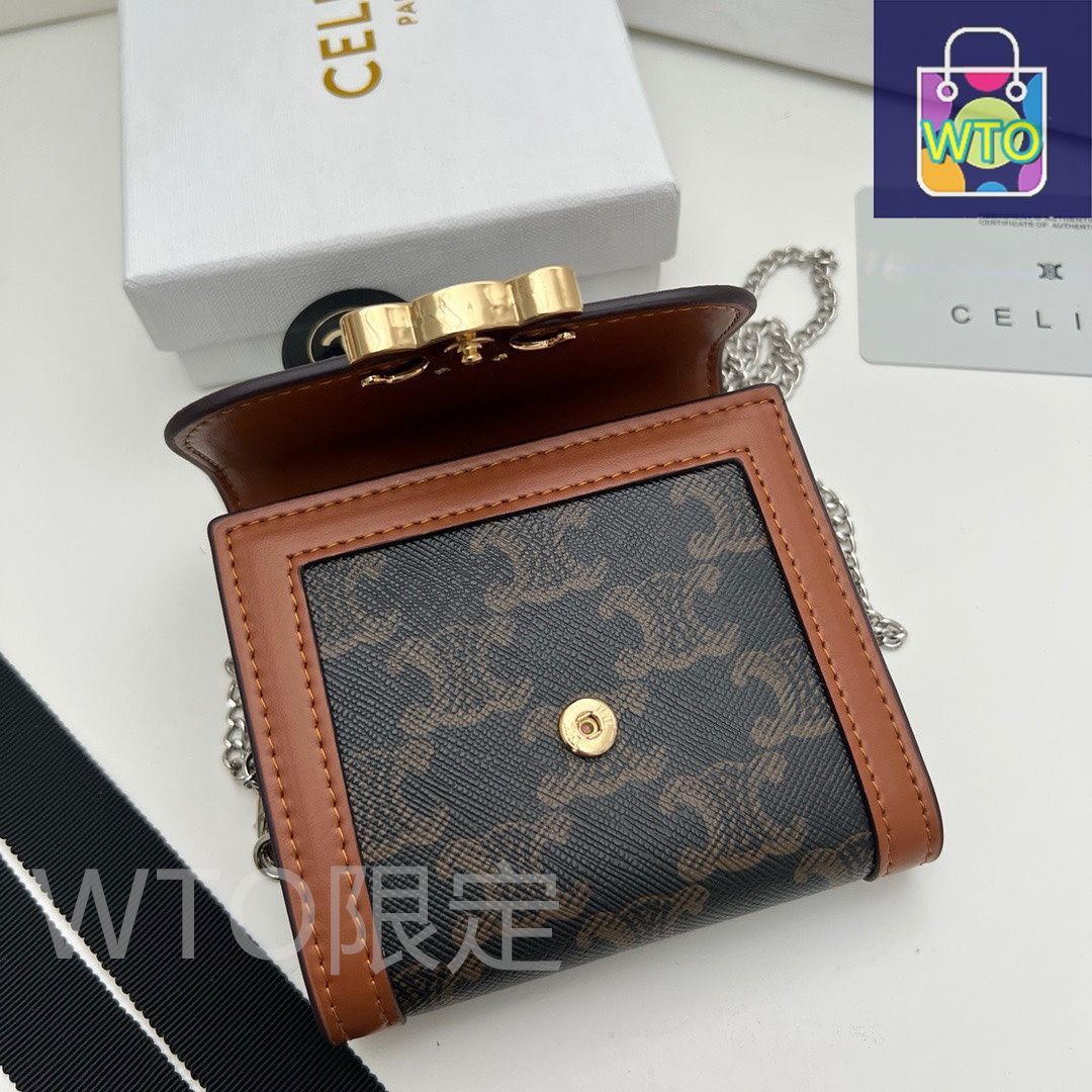 本日限定】?Celine トリオンフ チェーンウォレット 10999 ? 高級