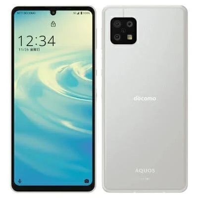 販売 AQUOS sense6 SH-54B 64GB シルバー 国内SIMフリー 送料