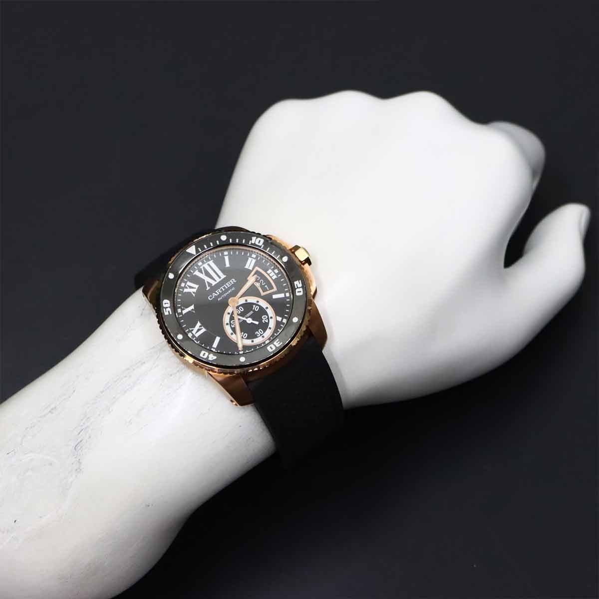 CARTIER カルティエ W7100052 カリブル ドゥ カルティエ ダイバー 
