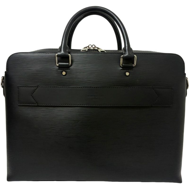 LOUIS VUITTON ルイヴィトン エピ ブルックス M58849 ブラック エピ レザー ビジネスバッグ メンズ 42510R9