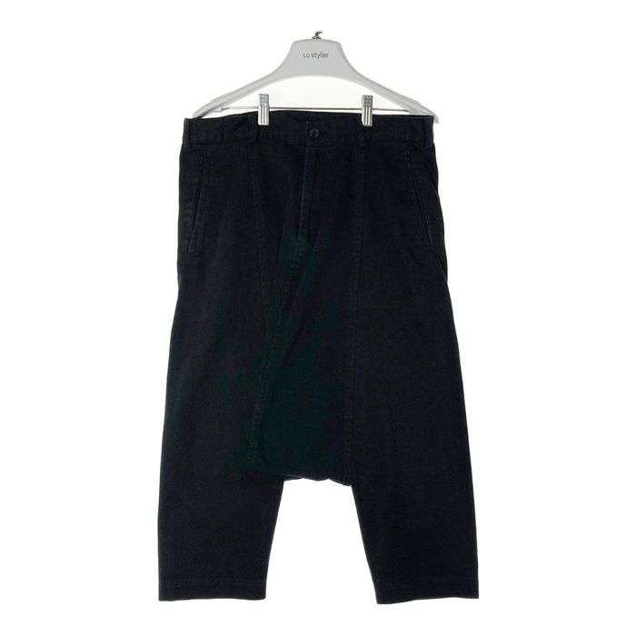 BLACK COMME des GARCONS ブラックコムデギャルソン 1O-P021 AD2014 サルエルパンツ ブラック sizeM