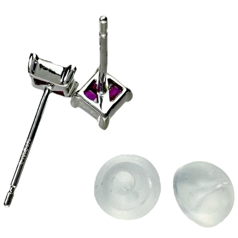 本日のみお値下げ K18WG ピアス ルビーミステリーセッティング jewel planet 公式サイト / 【PRE OWNED】K18WG ルビー 0.5/0.5