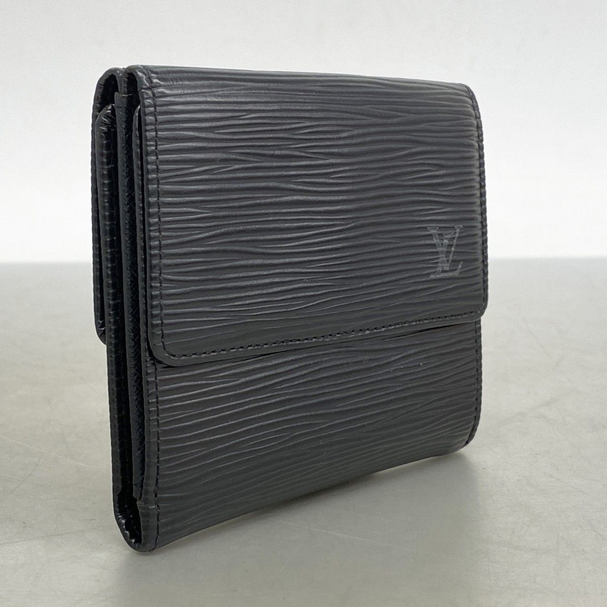 5mc3721 ルイヴィトン 三つ折り財布 エピ ポルトモネビエカルトクレディ M63482 ノワール メンズ レディース ユニセックス
