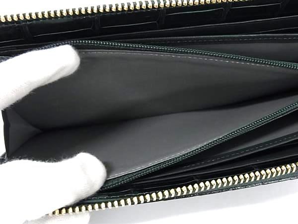 □極上□本物□JRA公認□新品同様□ HALEINE アレンヌ クロコダイル L  