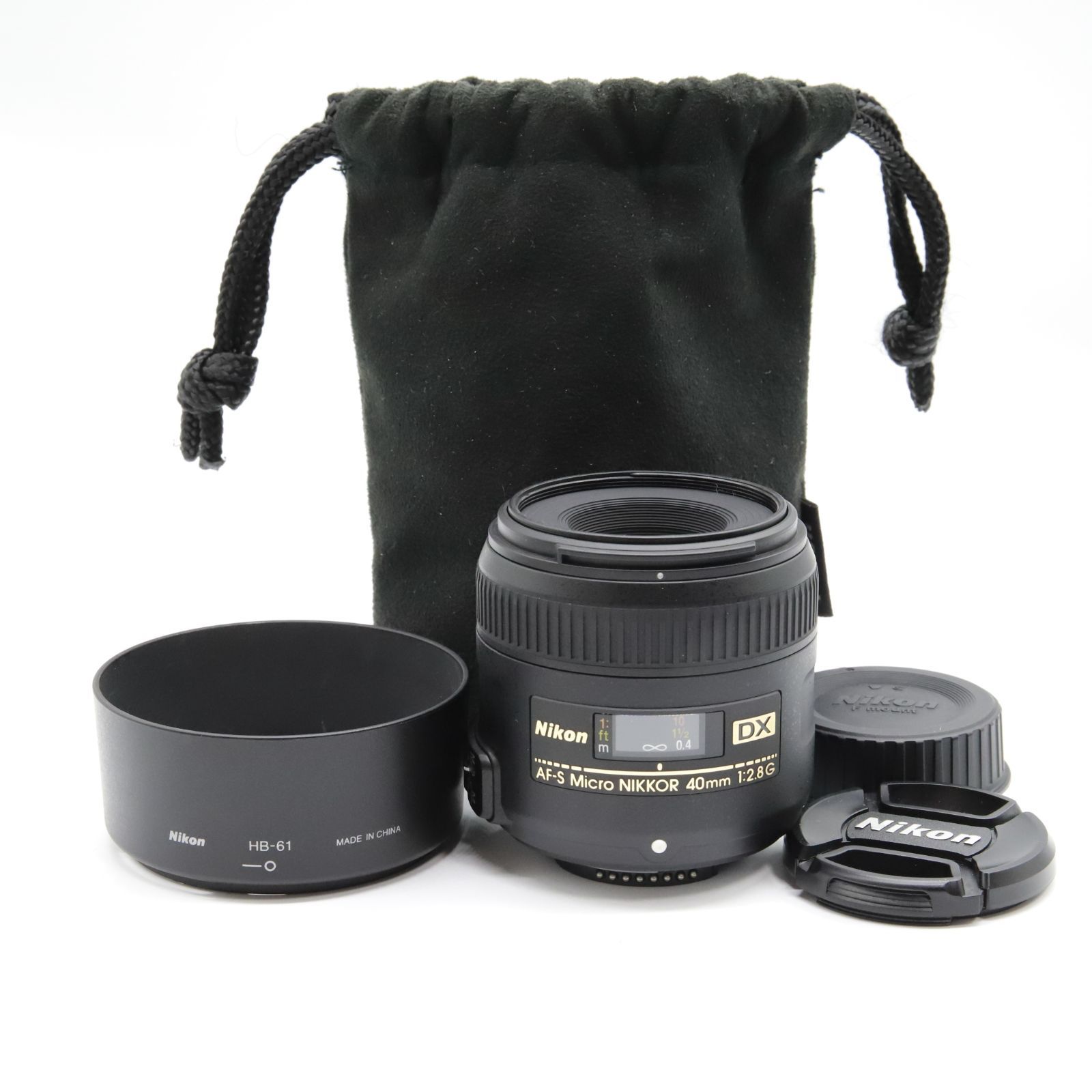 □ほぼ新品□ Nikon Nikon 単焦点マイクロレンズ AF-S DX Micro NIKKOR 40mm f/2.8G ニコンDXフォーマット専用  - メルカリ