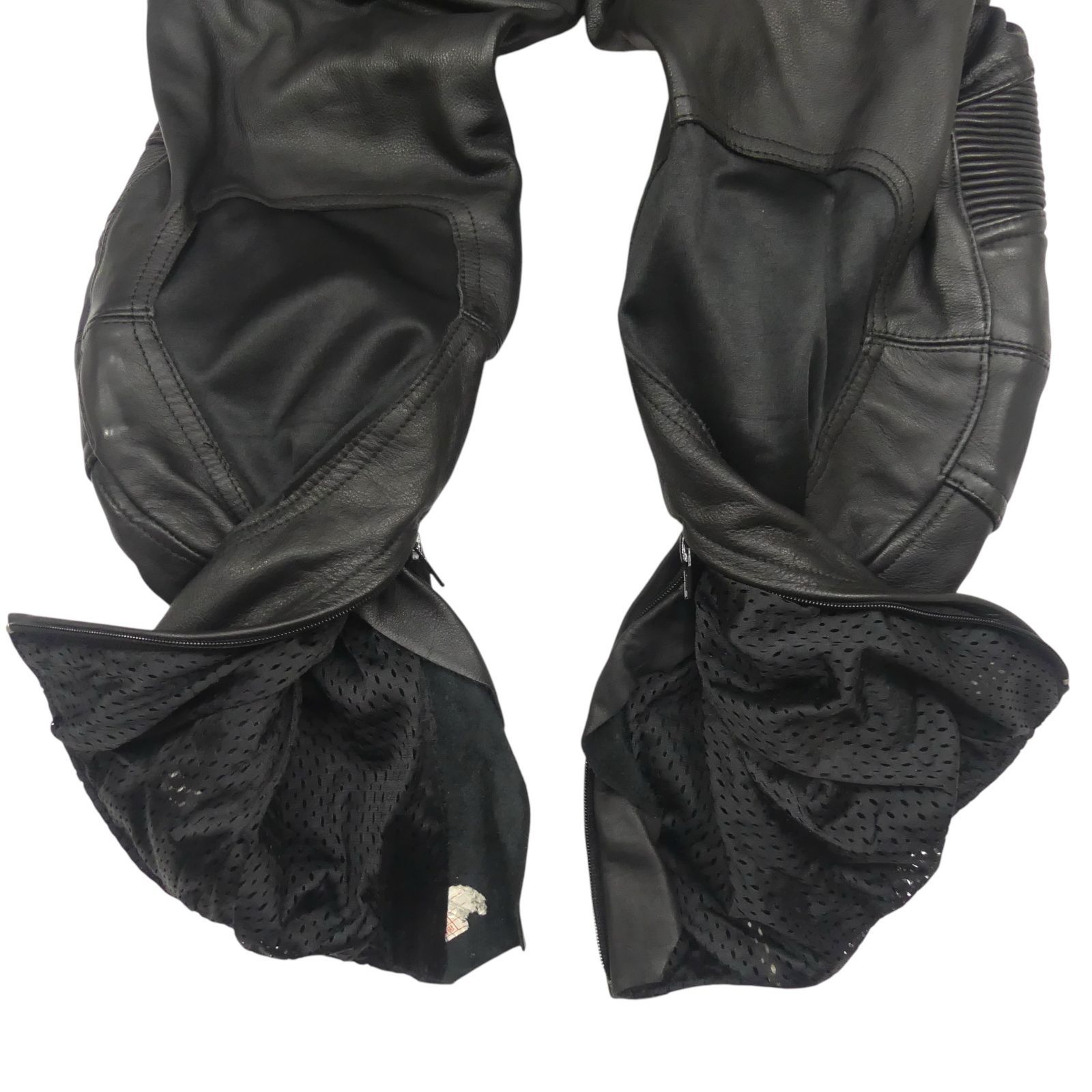 PLICANA プリカーナ ライディングパンツ レザーパンツ メンズ XL 黒 本