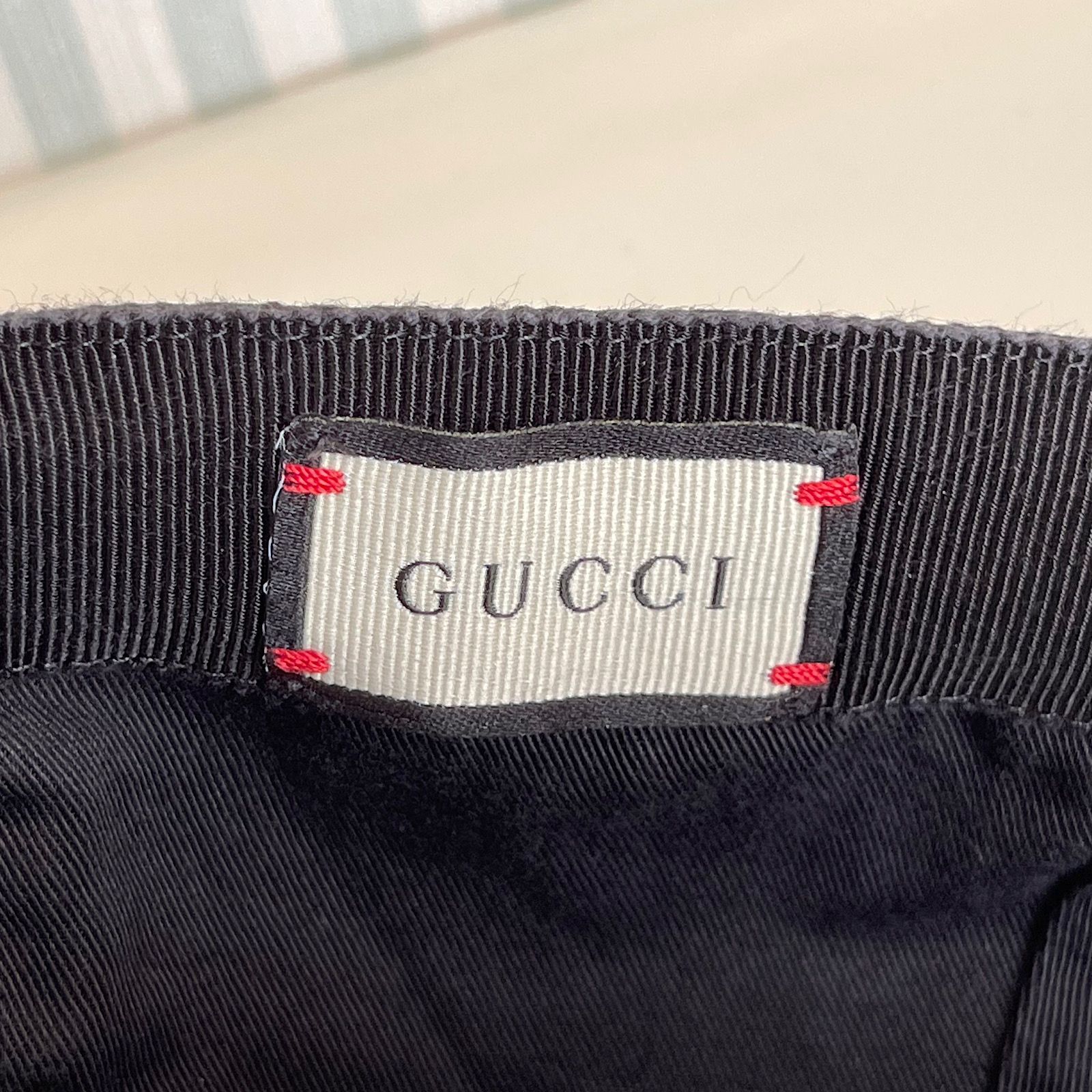 GUCCI グッチ ベースボール キャップ ブラック XLサイズ - Monshop