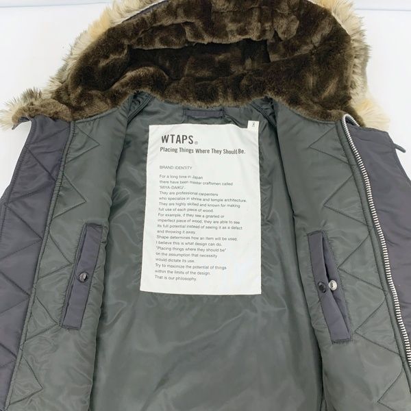 WTAPS 16AW N-3B JACKET NYLON TWILL ナイロンツイル ミリタリー