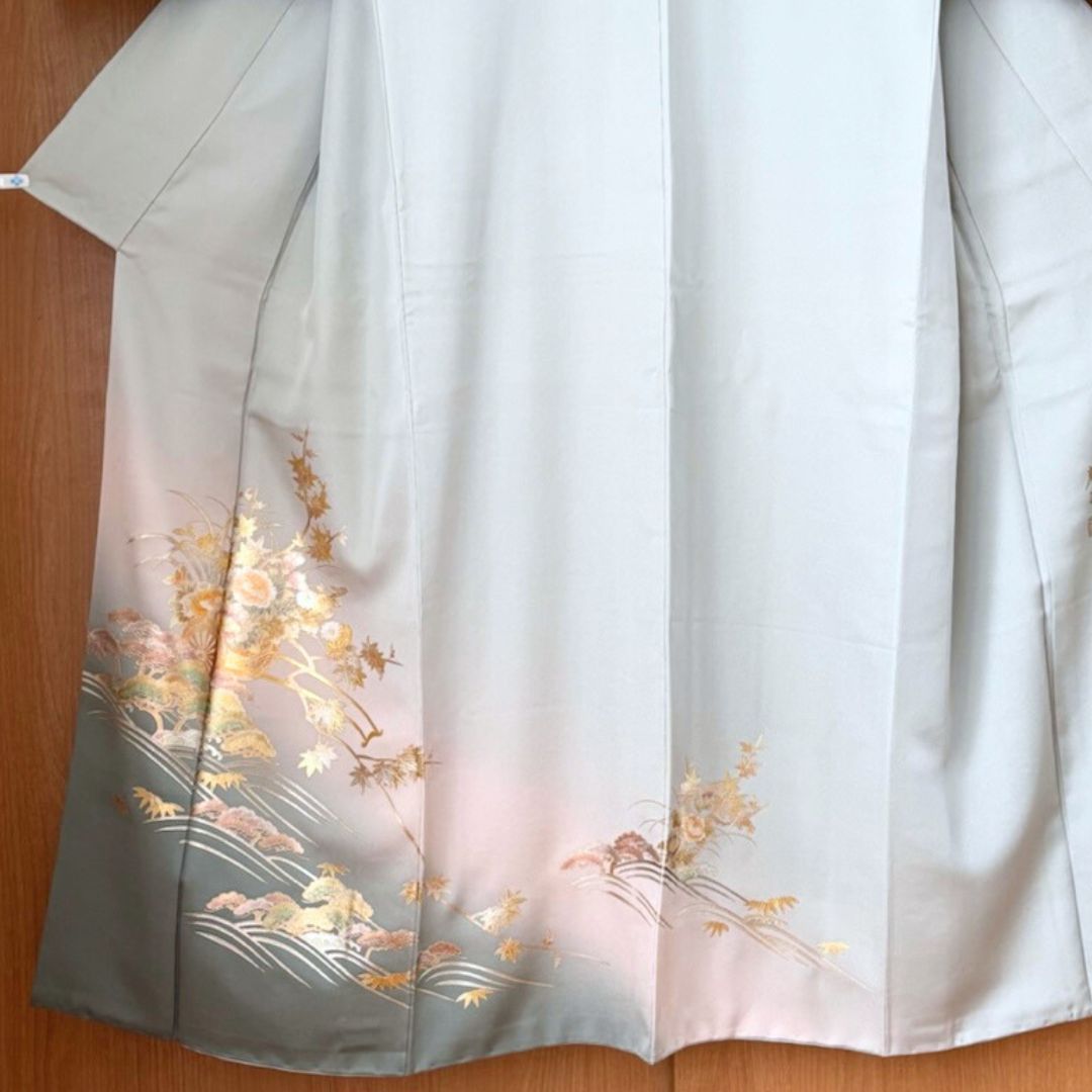 未使用品】和田光正 落款入り 訪問着（身丈160cm／裄62.5cm