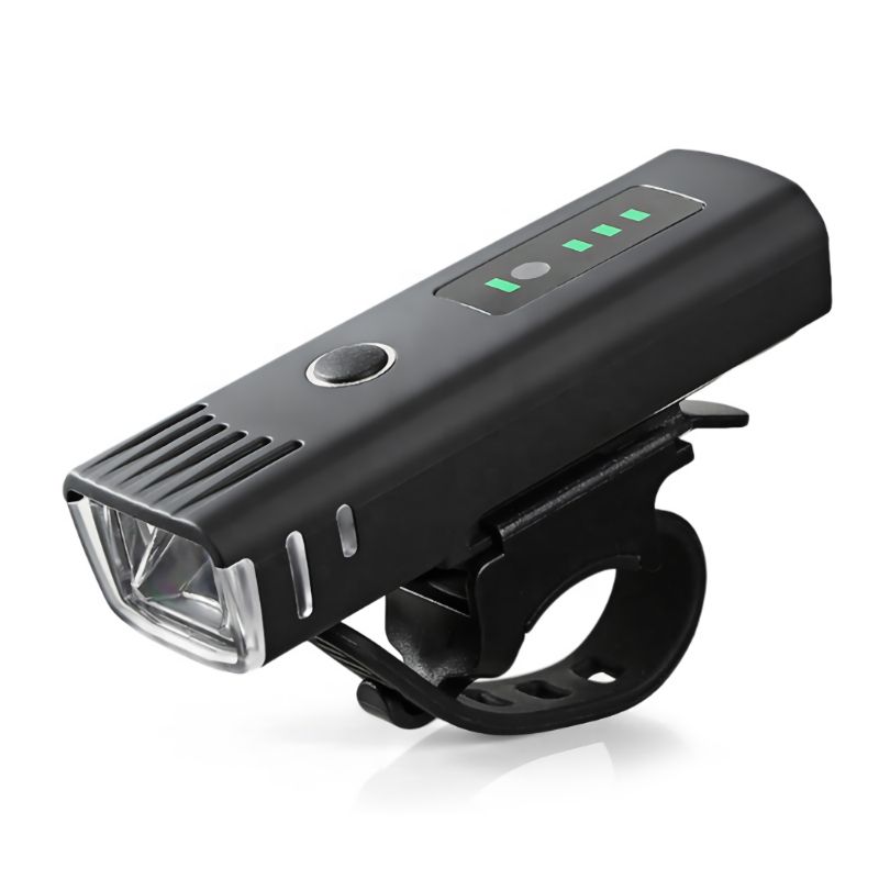 [Foglia(フォグリア)] リチャージブルバイクライト自動調光点灯 最大250ルーメン 充電式 ブラック 