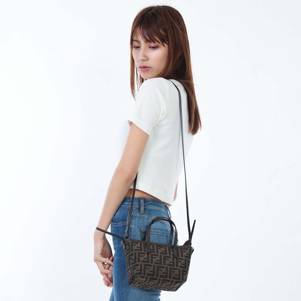 FENDI 2WAYバッグ MINI ROLL 8BS096 AFPM F1GL7 FENDI フェンディ バッグ 2WAYハンド/ショルダーバッグ MINI