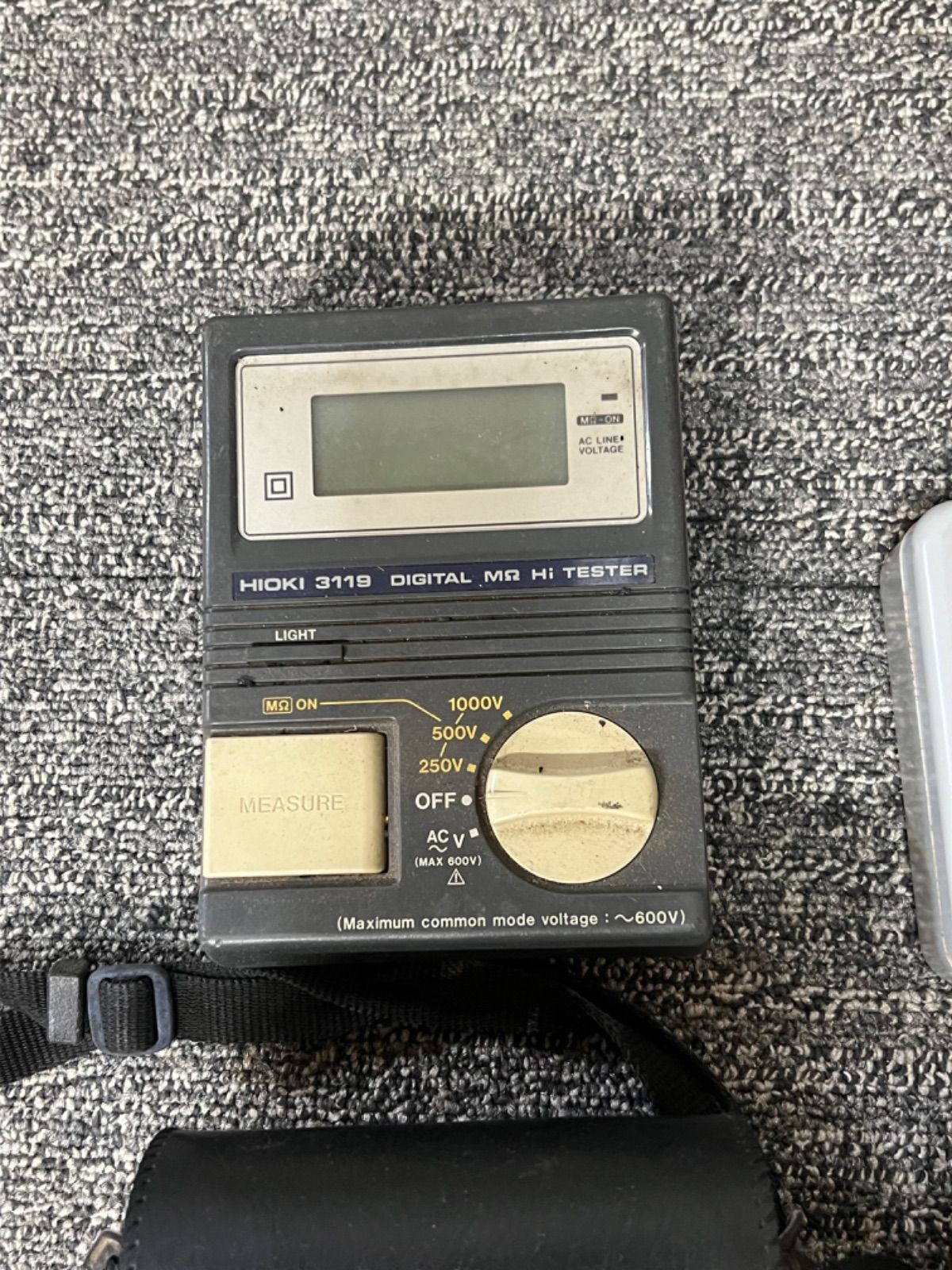 ⭐︎ HIOKI 3119 絶縁抵抗計 セット 中古 DIGITAL MΩ Hi TESTER HIOKI 日置 - メルカリ