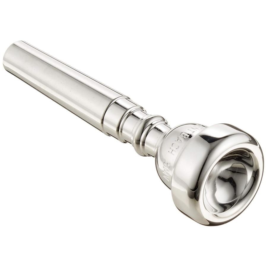 バック トランペット トップ マウスピース 5MV 銀メッキ仕上げ Bach