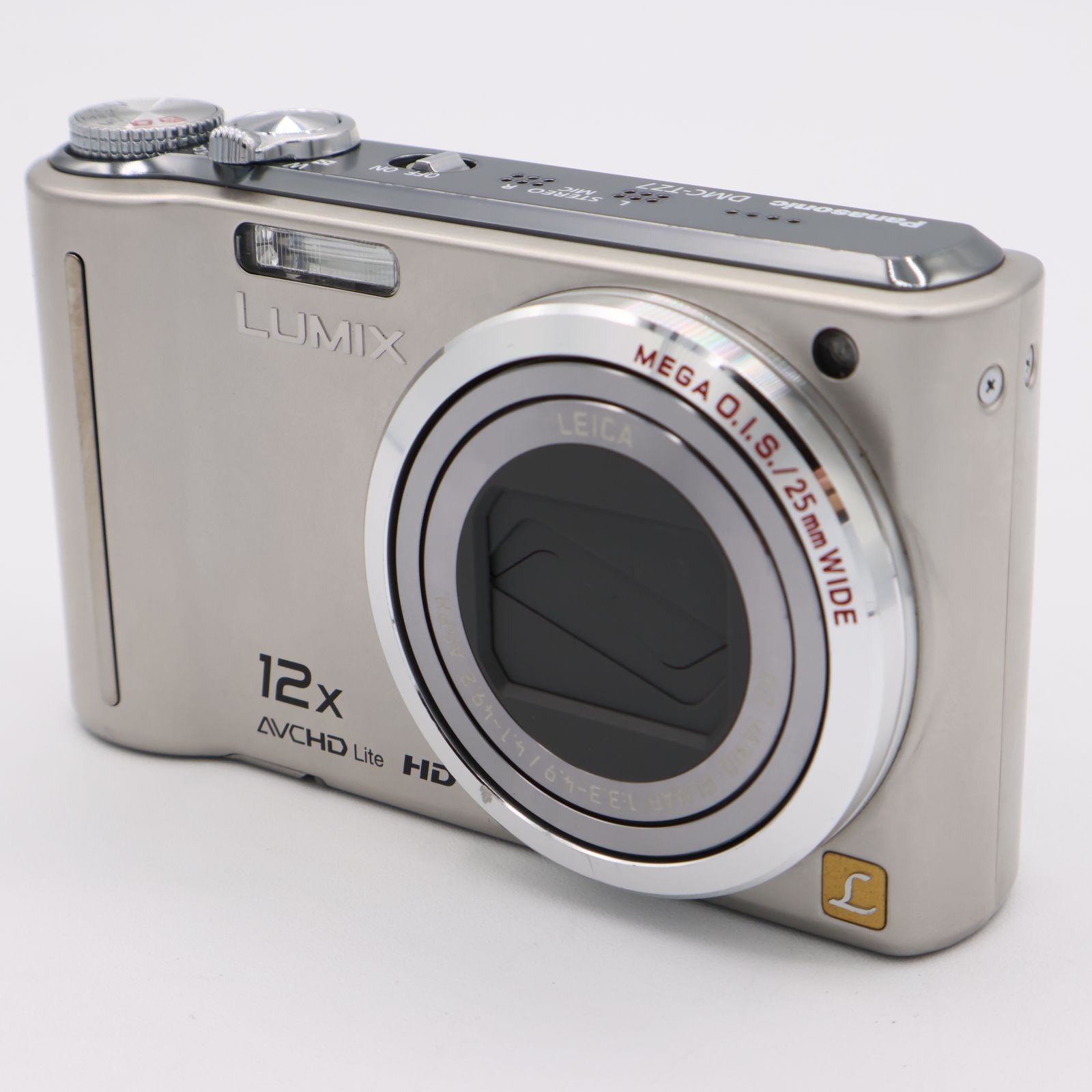 パナソニック デジタルカメラ LUMIX (ルミックス) TZ7 シルバー