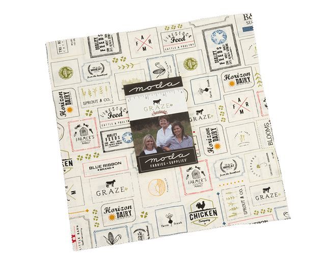 Moda　Graze　レイヤーケーキ　10インチカット