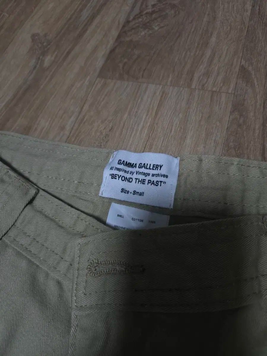  GAMMA GALLERY ダブルニー カルパンダ パンツ ベージュ チノパン パンツ