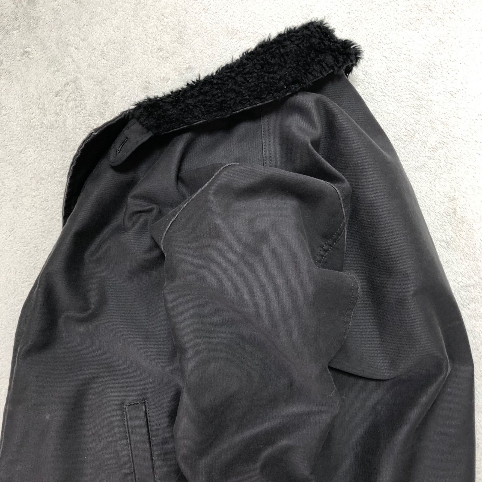 RUDE GALLERY N-1 デッキジャケット ミリタリージャケット ボア チン