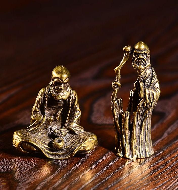 達磨仏像 置物 老樹達磨羅漢 銅製 装飾品   工芸品 美術品 達磨仏像 置物 老樹達磨羅漢 銅製 装飾品 工芸品 美術品 - メルカリ
