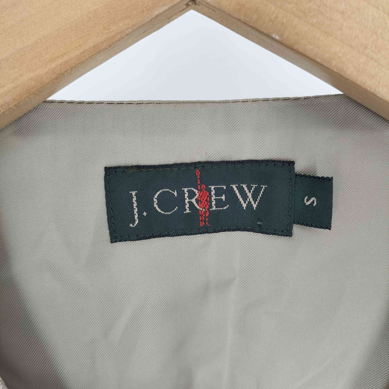 ジェイクルー J.CREW 90S 巨人タグ 6B リネンベスト ジレ メンズ import：S 