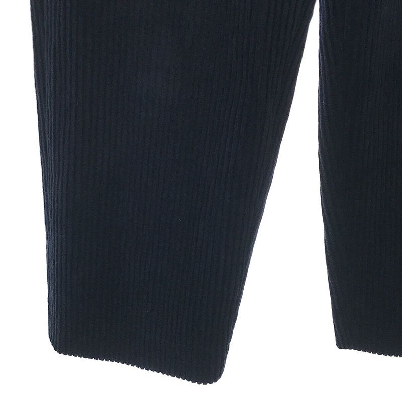 ブラミンク　コットンコーデュロイパッチポケットパンツ　ネイビー ブラミンク コットンコーデュロイパッチポケットパンツ ネイビー