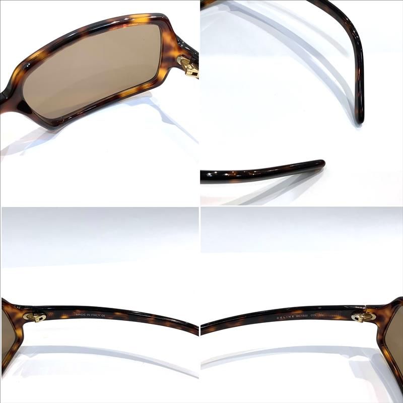【美品】CELINE サングラス　ブラウン(べっ甲) セリーヌ CELINE サングラス レディース メンズ （ブラウン） -waja
