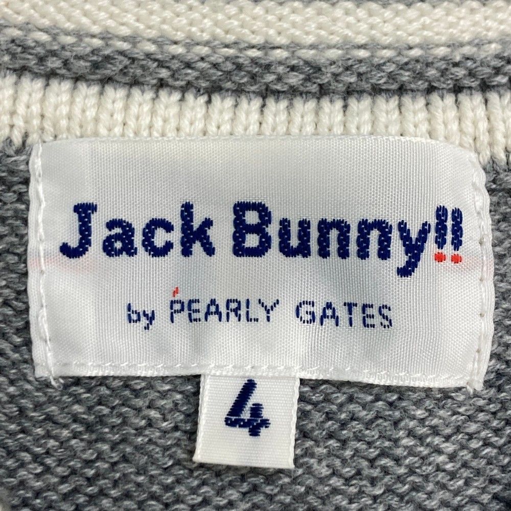 新品 パーリーゲイツ ジャックバニー ロゴハイネックニットプル